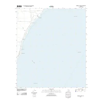 2010 Map of Umbrella Point, 2010 Print