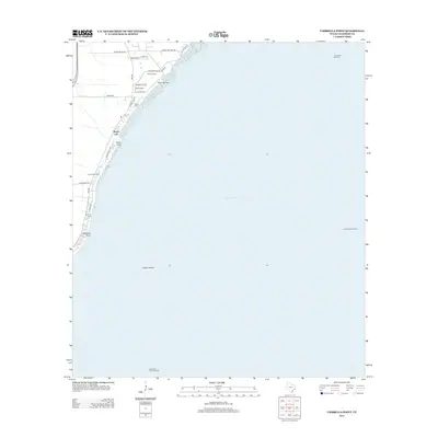 2013 Map of Umbrella Point, 2013 Print