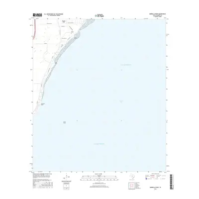 2016 Map of Umbrella Point, 2016 Print