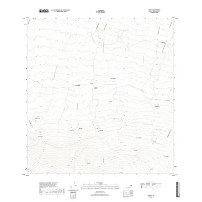 2017 Map of Umikoa, 2017 Print