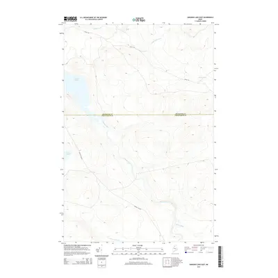 2014 Map of Umsaskis Lake East, 2014 Print