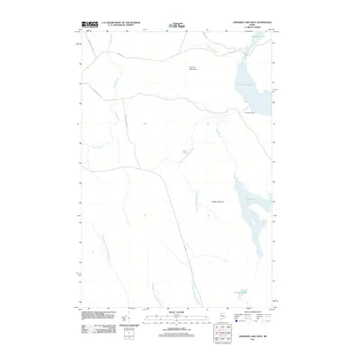 2011 Map of Umsaskis Lake West, 2011 Print