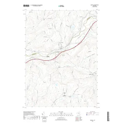 2019 Map of Unadilla, 2019 Print