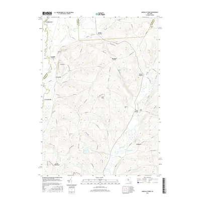 2016 Map of Unadilla Forks, 2016 Print