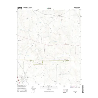 2014 Map of Unadilla, 2014 Print