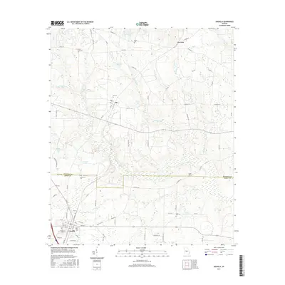 2017 Map of Unadilla, 2017 Print