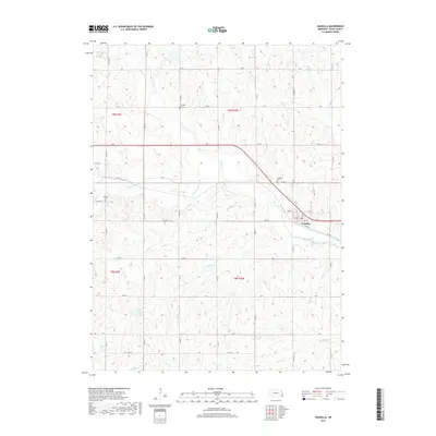 2017 Map of Unadilla, 2017 Print