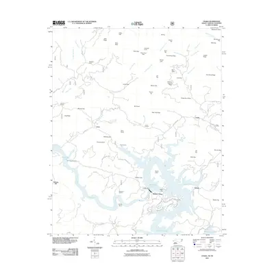 2011 Map of Unaka, 2011 Print