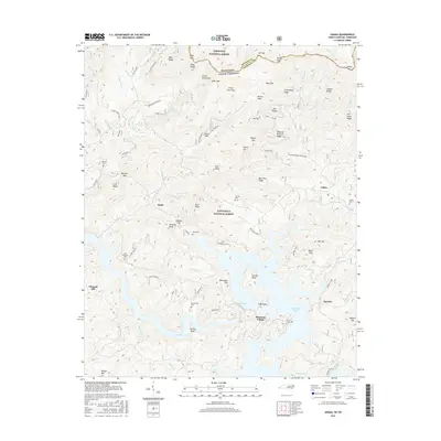 2016 Map of Unaka, 2016 Print