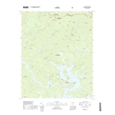 2019 Map of Unaka, 2019 Print