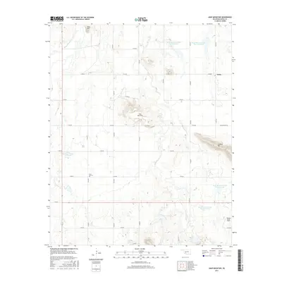 2016 Map of Unap Mountain, 2016 Print