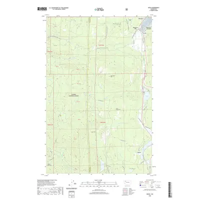 2020 Map of Uncas, 2020 Print