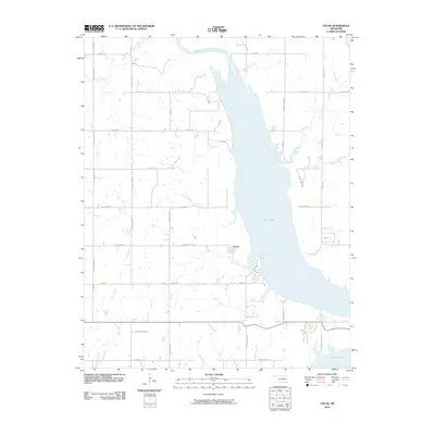 2010 Map of Uncas, 2010 Print