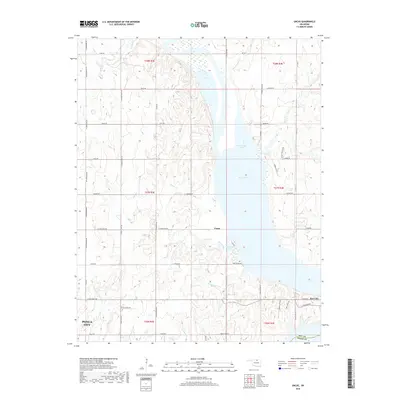 2018 Map of Uncas, 2018 Print