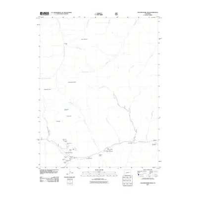 2011 Map of Uncompahgre Peak, 2011 Print