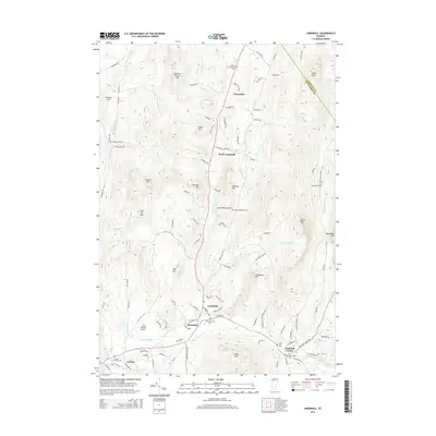 2015 Map of Underhill, 2015 Print