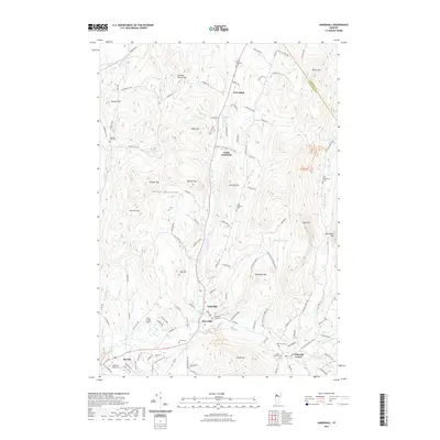 2021 Map of Underhill, 2021 Print