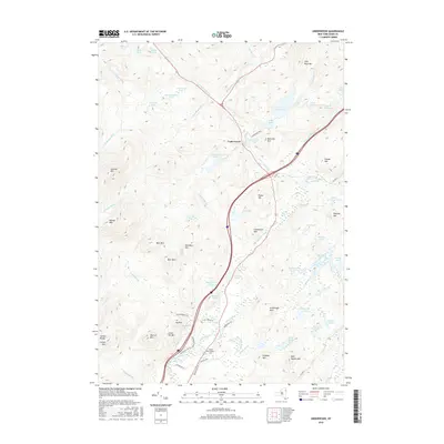 2016 Map of Underwood, 2016 Print