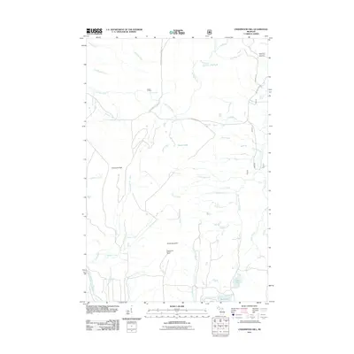 2011 Map of Underwood Hill, 2011 Print