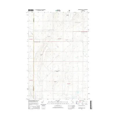 2014 Map of Underwood Hill, 2014 Print