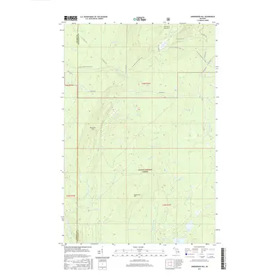 2017 Map of Underwood Hill, 2017 Print