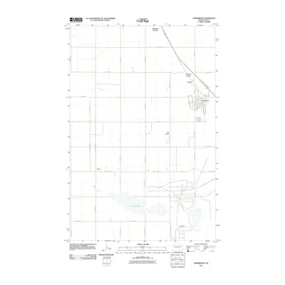 2011 Map of Underwood, 2011 Print