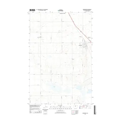 2014 Map of Underwood, 2014 Print