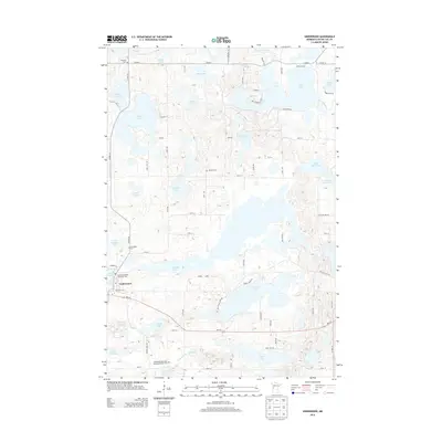 2013 Map of Underwood, 2013 Print