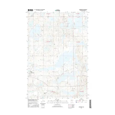 2016 Map of Underwood, 2016 Print