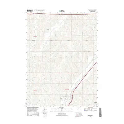 2015 Map of Underwood, 2015 Print
