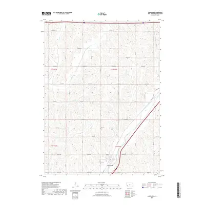 2018 Map of Underwood, 2018 Print