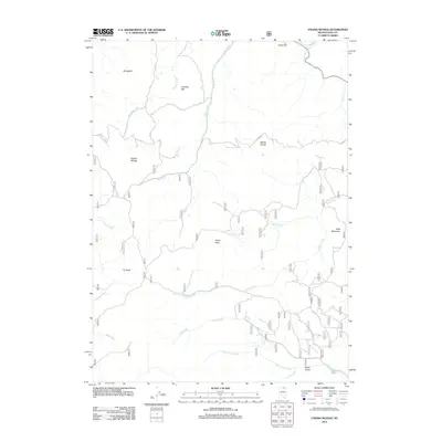 2012 Map of Ungina Wongo, 2012 Print