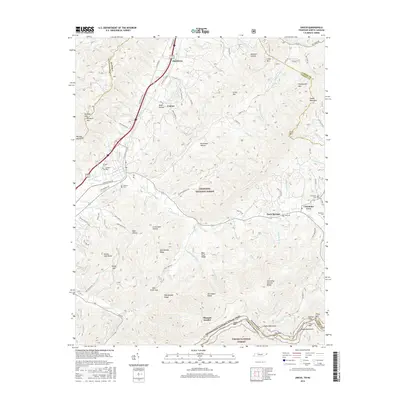 2016 Map of Unicoi, 2016 Print