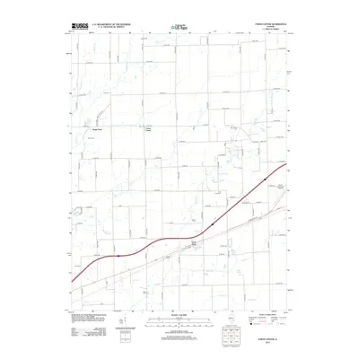 2012 Map of Union Center, 2012 Print