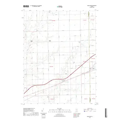 2018 Map of Union Center, 2018 Print