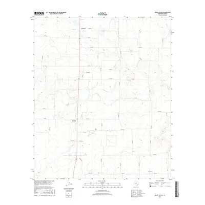 2016 Map of Union Center, 2016 Print