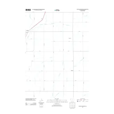 2013 Map of Union Center NW, 2013 Print