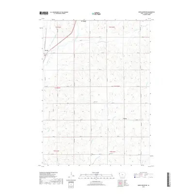 2018 Map of Union Center NW, 2018 Print