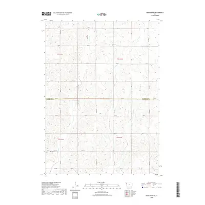 2018 Map of Union Center SW, 2018 Print