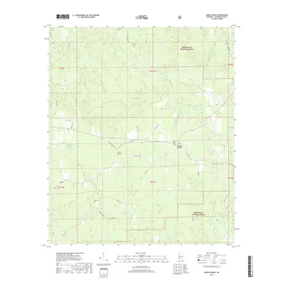 2018 Map of Union Church, 2018 Print