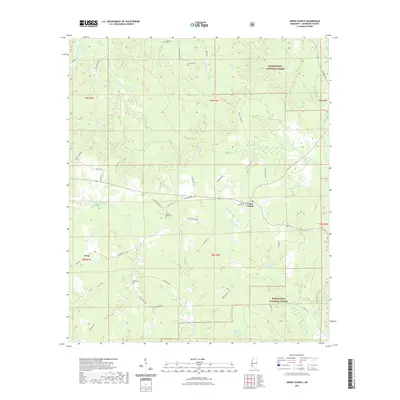 2021 Map of Union Church, 2021 Print
