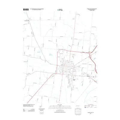 2013 Map of Union City, 2013 Print