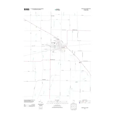 2013 Map of Union City, 2013 Print
