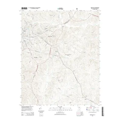 2014 Map of Union East, 2014 Print