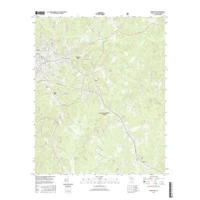2017 Map of Union East, 2017 Print