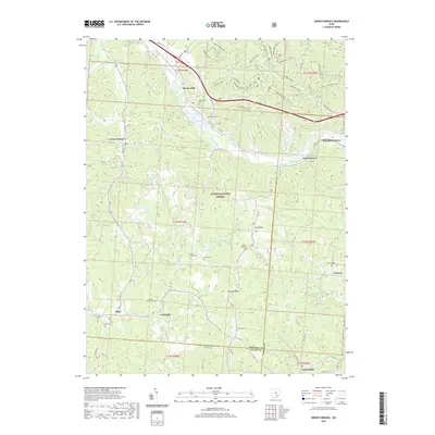 2019 Map of Union Furnace, 2019 Print