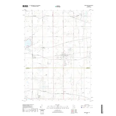 2018 Map of Union Grove, 2018 Print