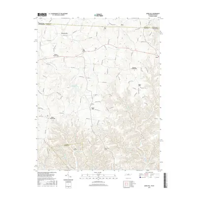 2016 Map of Union Hill, 2016 Print
