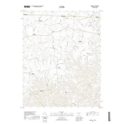 2019 Map of Union Hill, 2019 Print