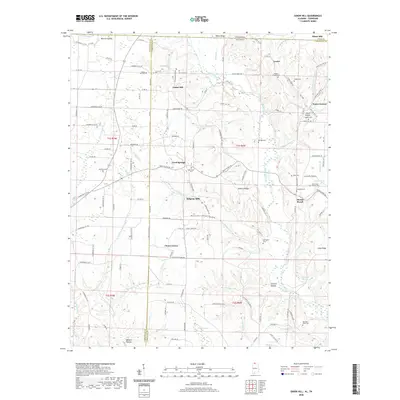 2020 Map of Union Hill, 2020 Print